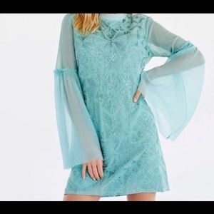 NWT Free People Women’s Canton Green Embroide size: 0